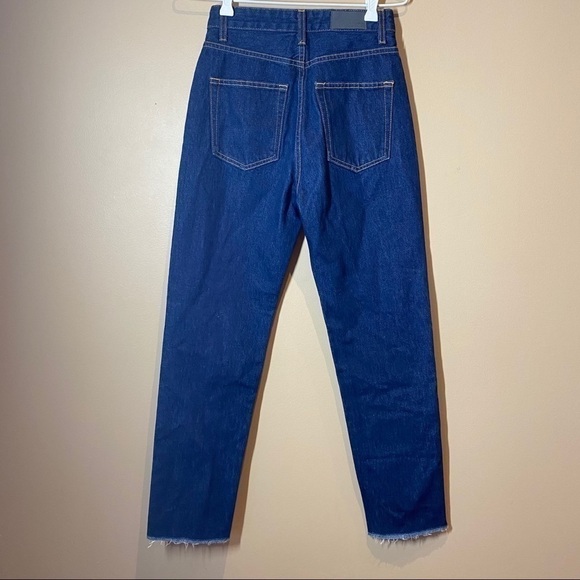 Nwt Carmar Sebastian High Waisted Raw Hem Jeans - Picture 2 of 12